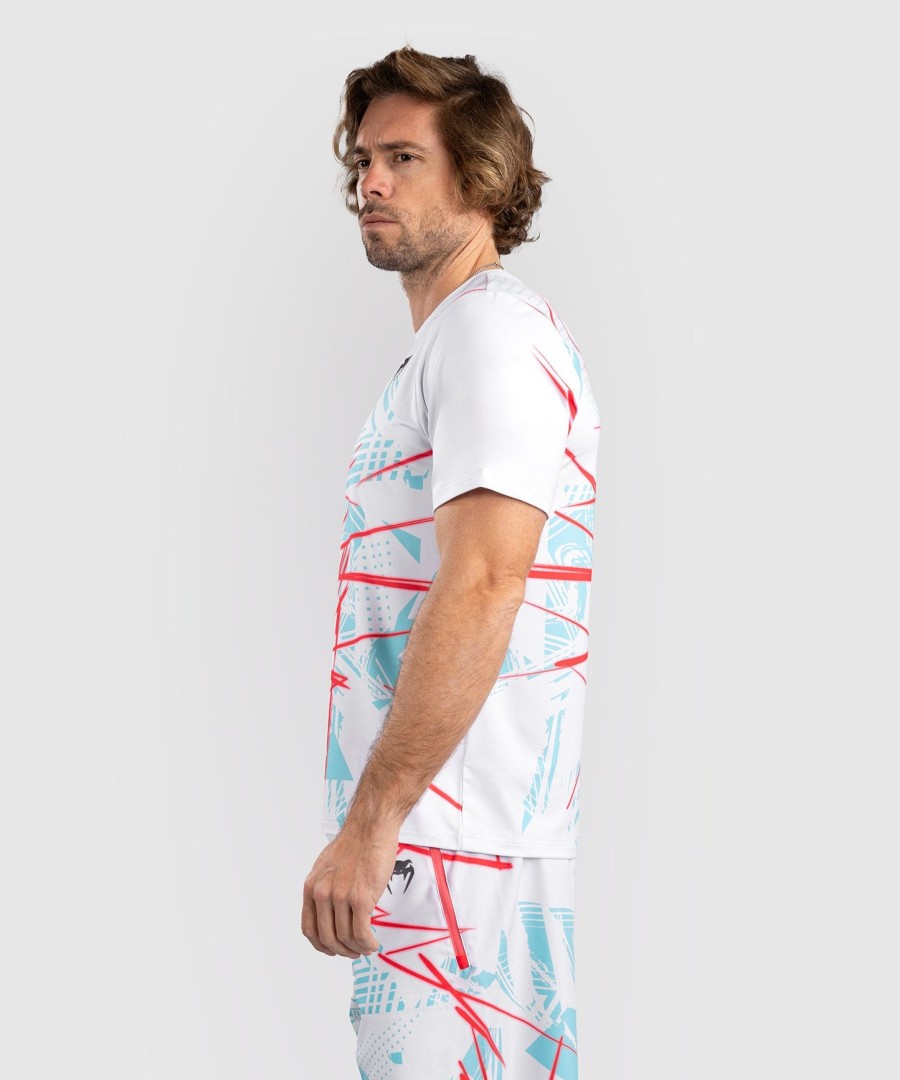 ufc fusion af venum miami edition fight week herre dry-tech t-shirt - hvid