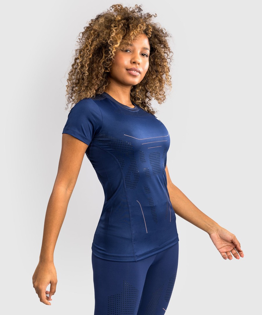 venum technical 3.0 dame dry tech t-shirt - natblå