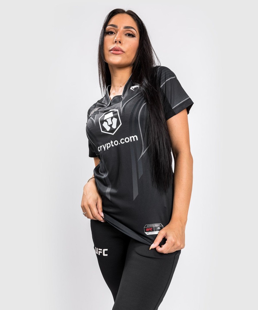 ufc venum authentic fight night 2.0 kit af venum kvinders walkout-trøje - sort