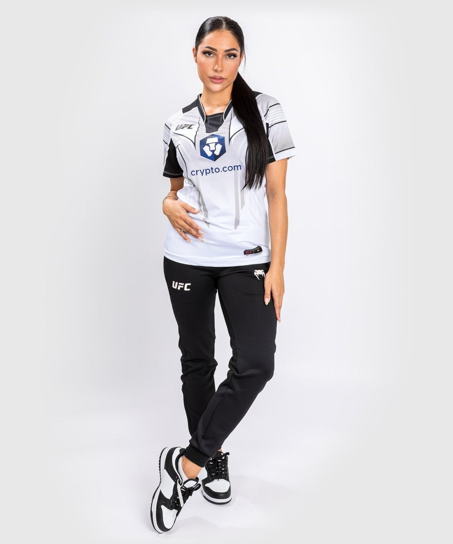 ufc venum authentic fight night 2.0 kit af venum kvinders walkout-trøje - hvid