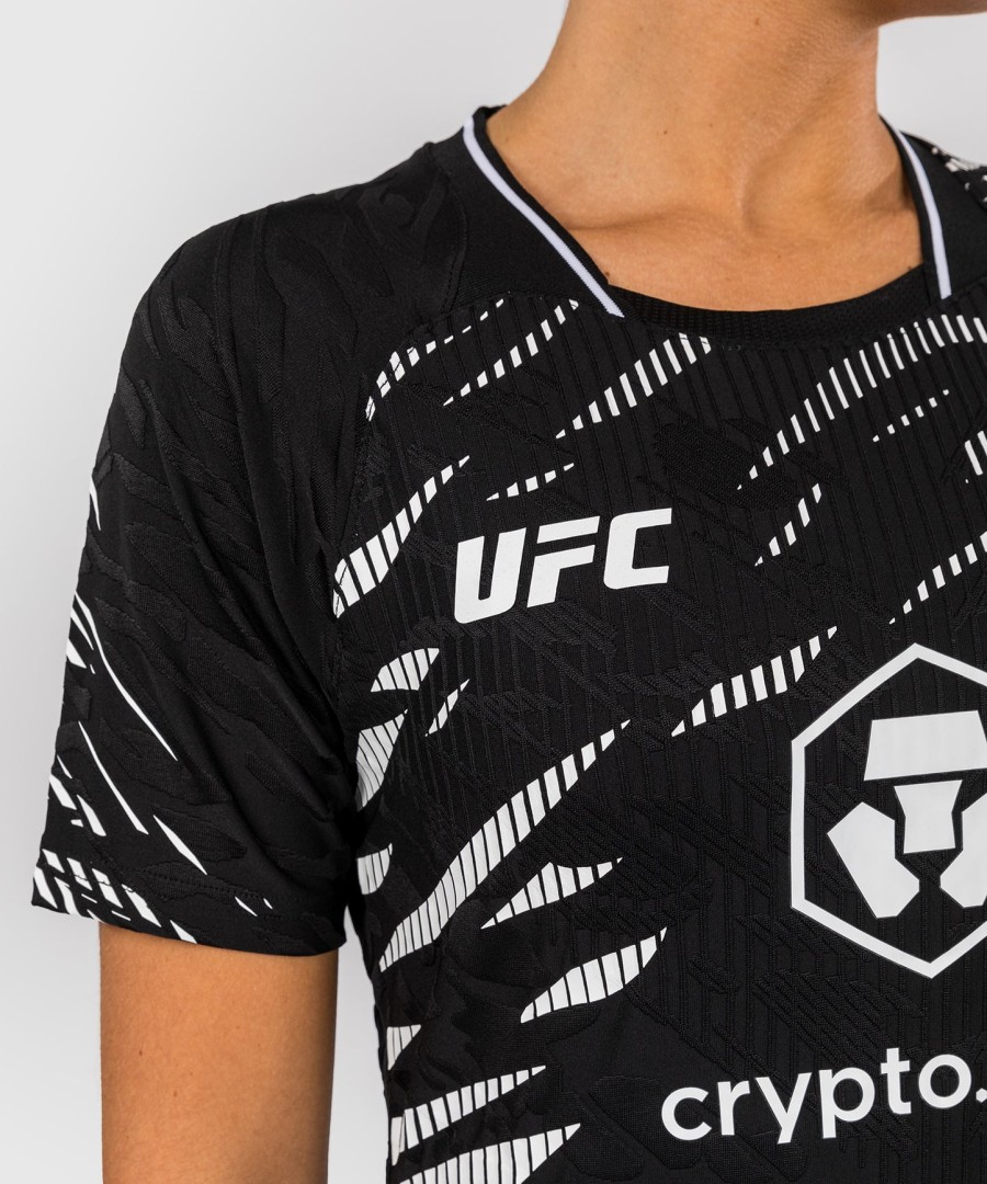 ufc fusion by venum autentisk fight night kvinders walkout-trøje - sort