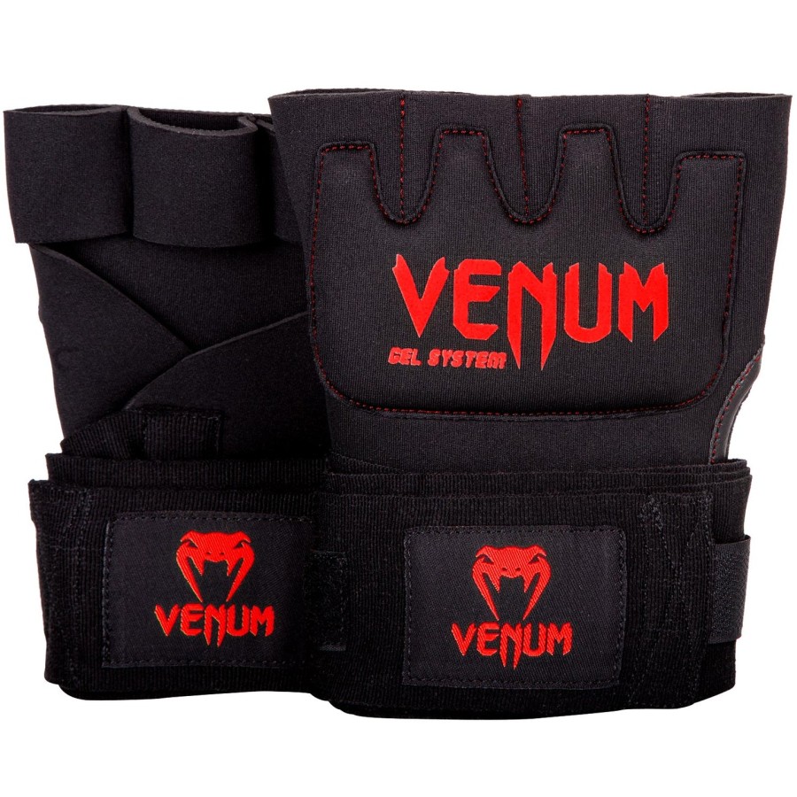 venum gel kontact quick wraps - sortrød