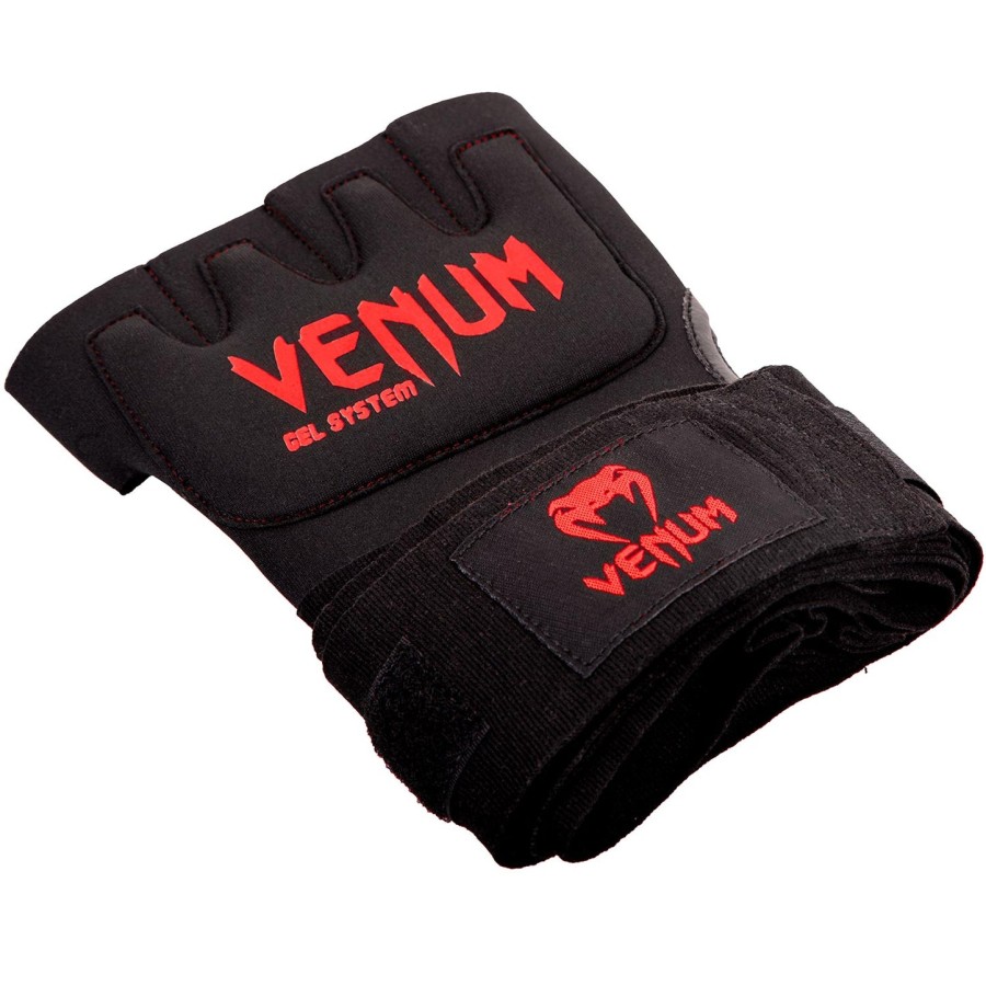 venum gel kontact quick wraps - sortrød
