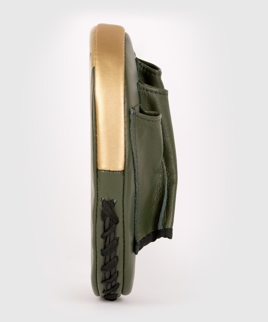 venum pro boxing flat punch mitts par - khakiguld