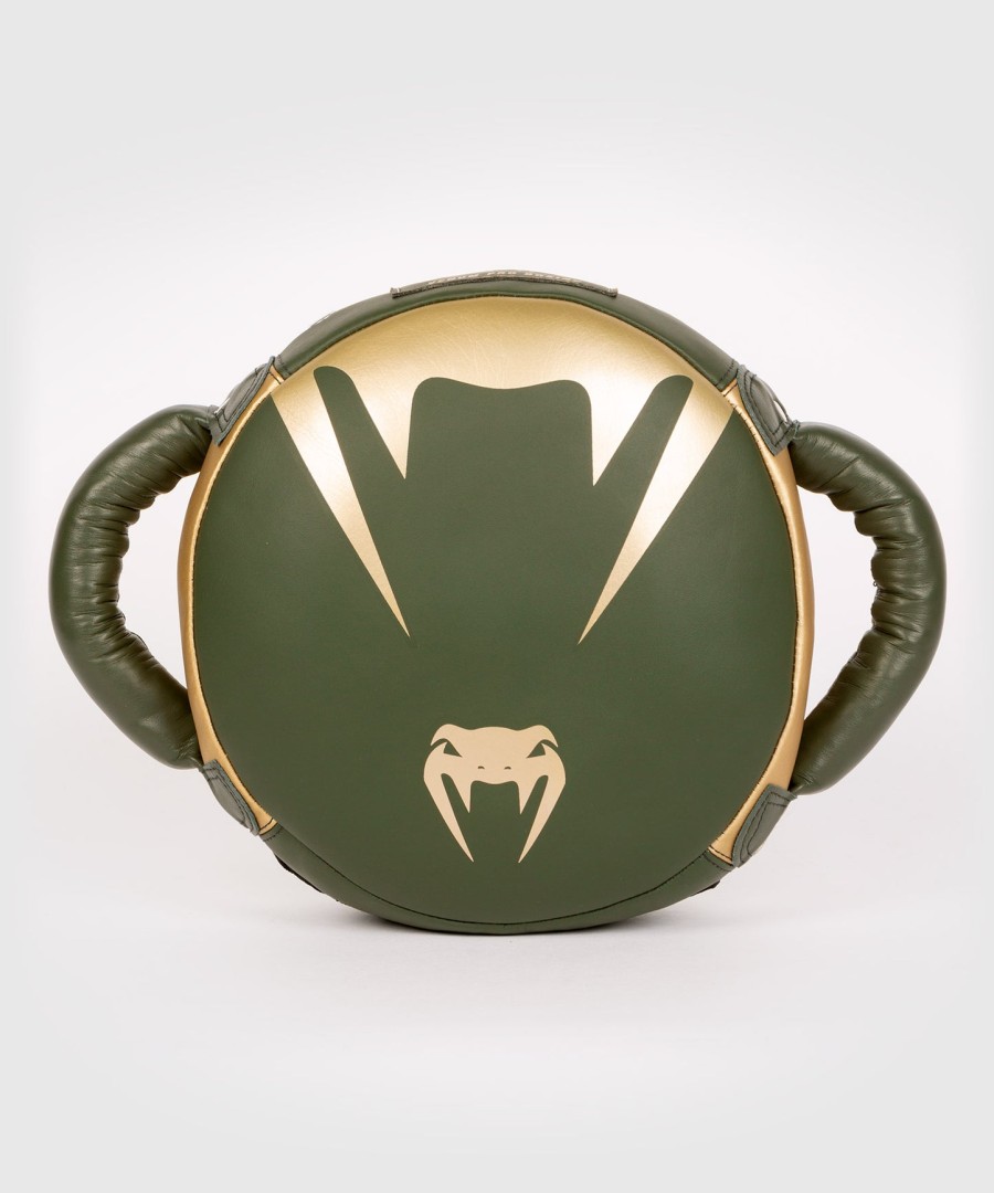 venum pro boxing mini rund bokseskjold - khakiguld