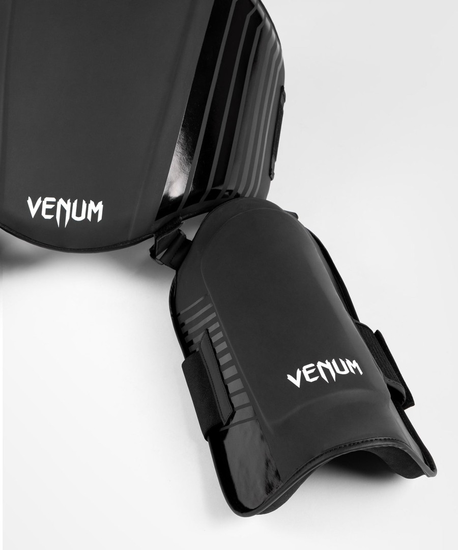 venum challenger mave- og benbeskytter - sorthvid