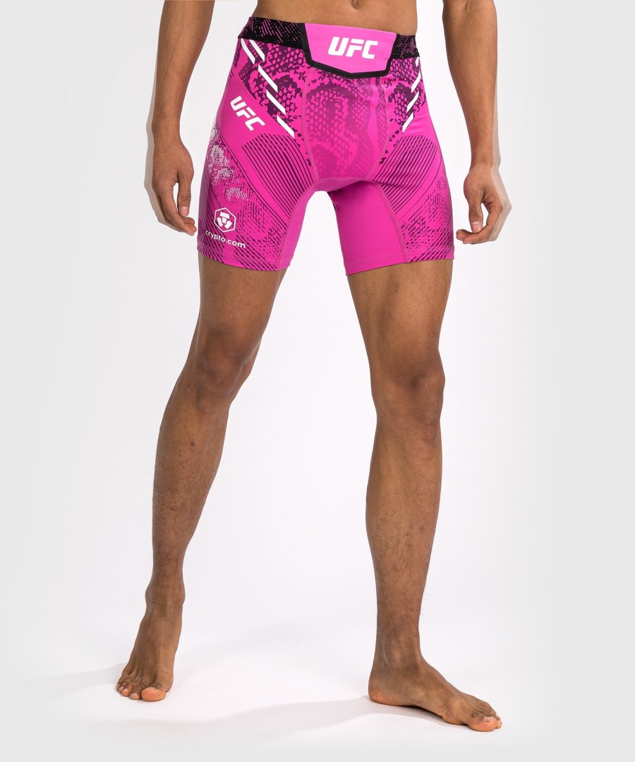 herre ufc unrivaled by venum pink autentiske fight night vale tudo shorts