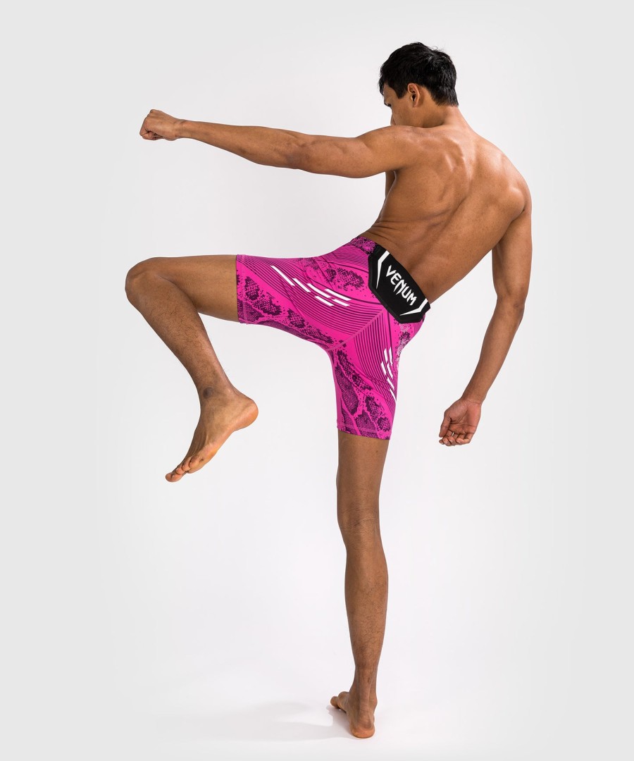herre ufc unrivaled by venum pink autentiske fight night vale tudo shorts