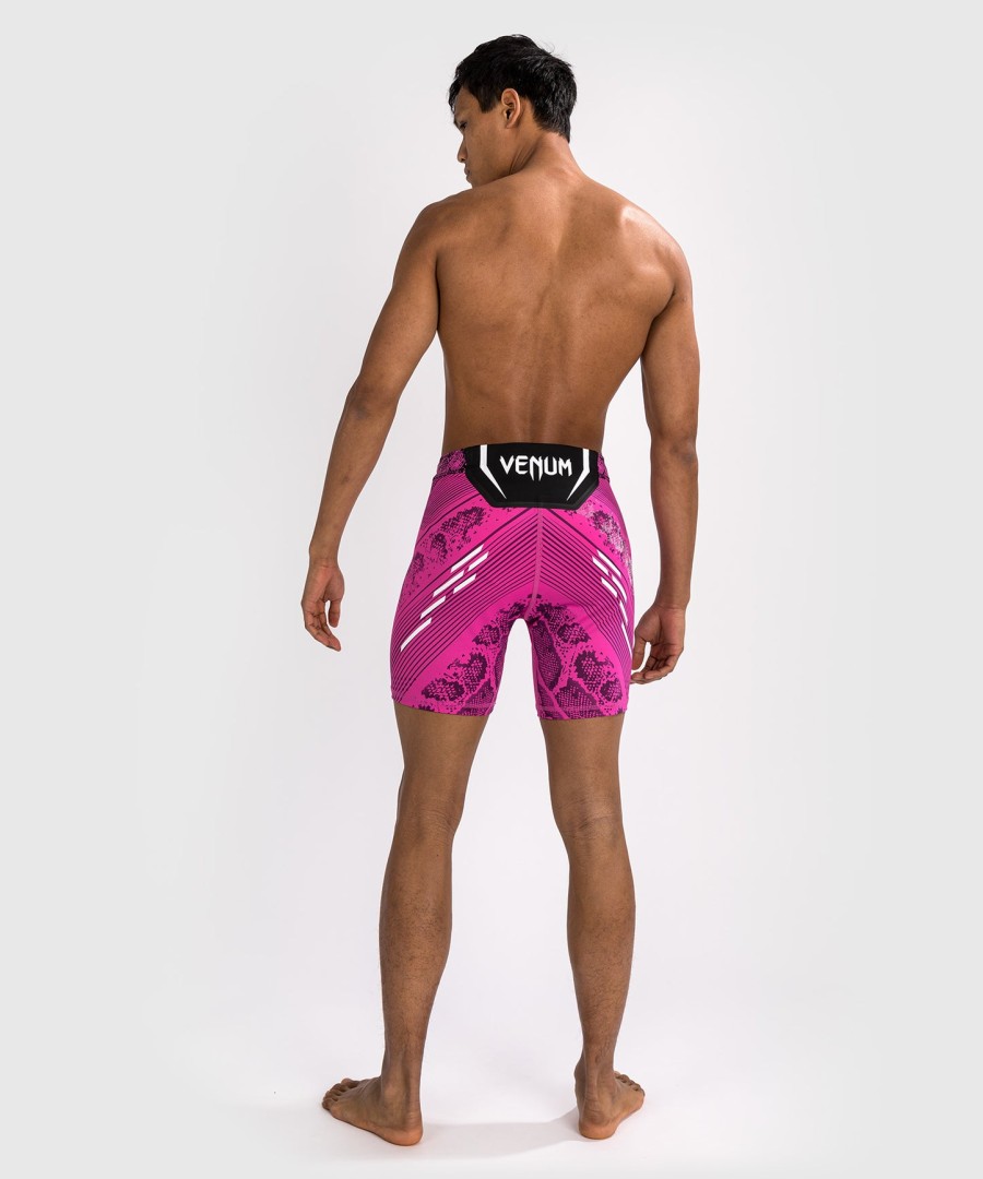 herre ufc unrivaled by venum pink autentiske fight night vale tudo shorts