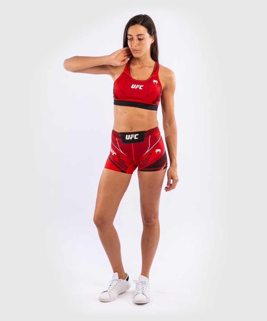 ufc venum authentic fight night dame vale tudo shorts - kort pasform - rød