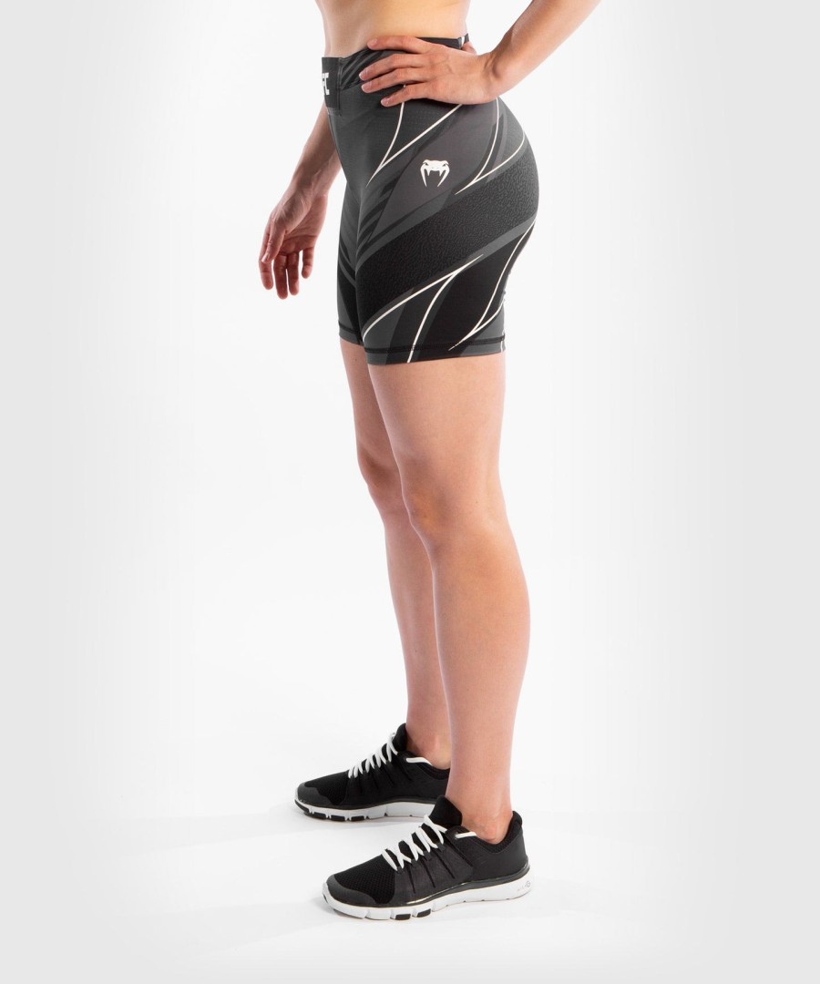 ufc venum authentic fight night dame vale tudo shorts - lang pasform - sort