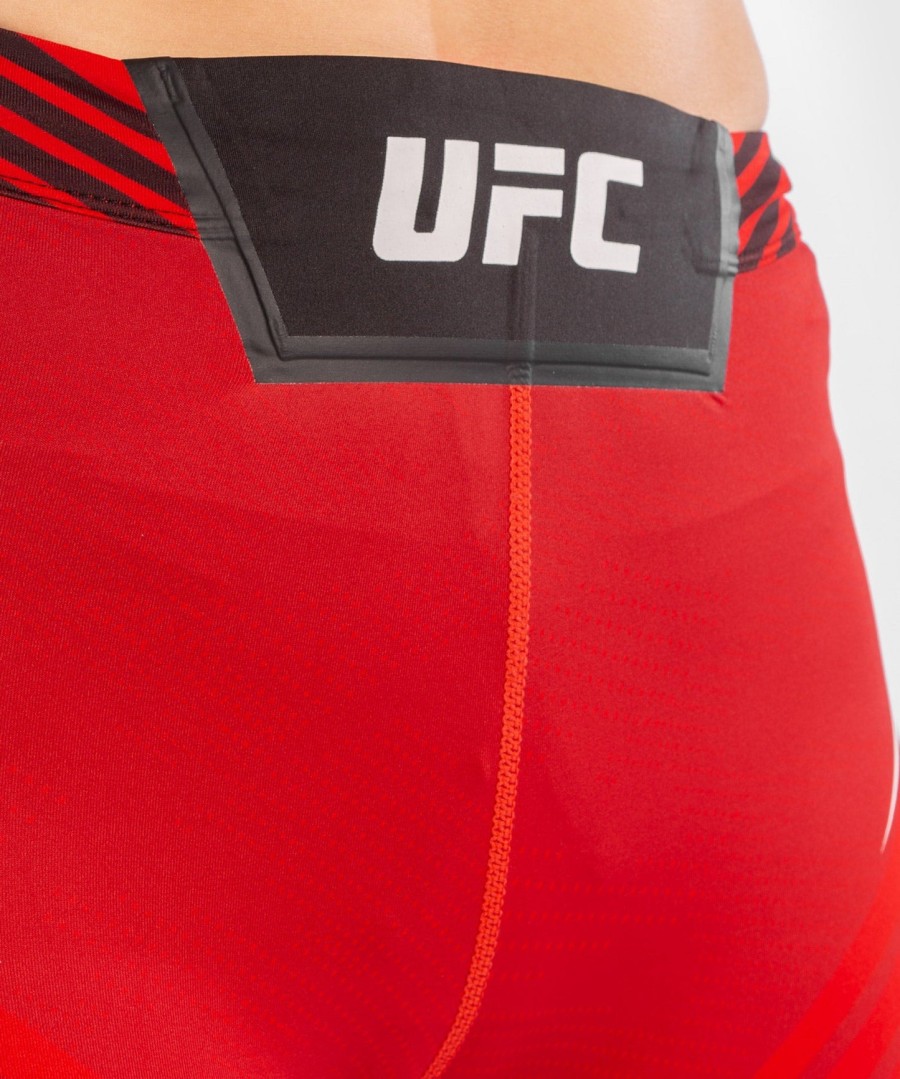 ufc venum authentic fight night dame vale tudo shorts - lang pasform - rød