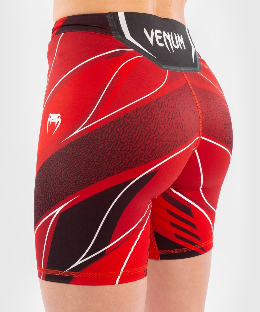 ufc venum authentic fight night dame vale tudo shorts - lang pasform - rød