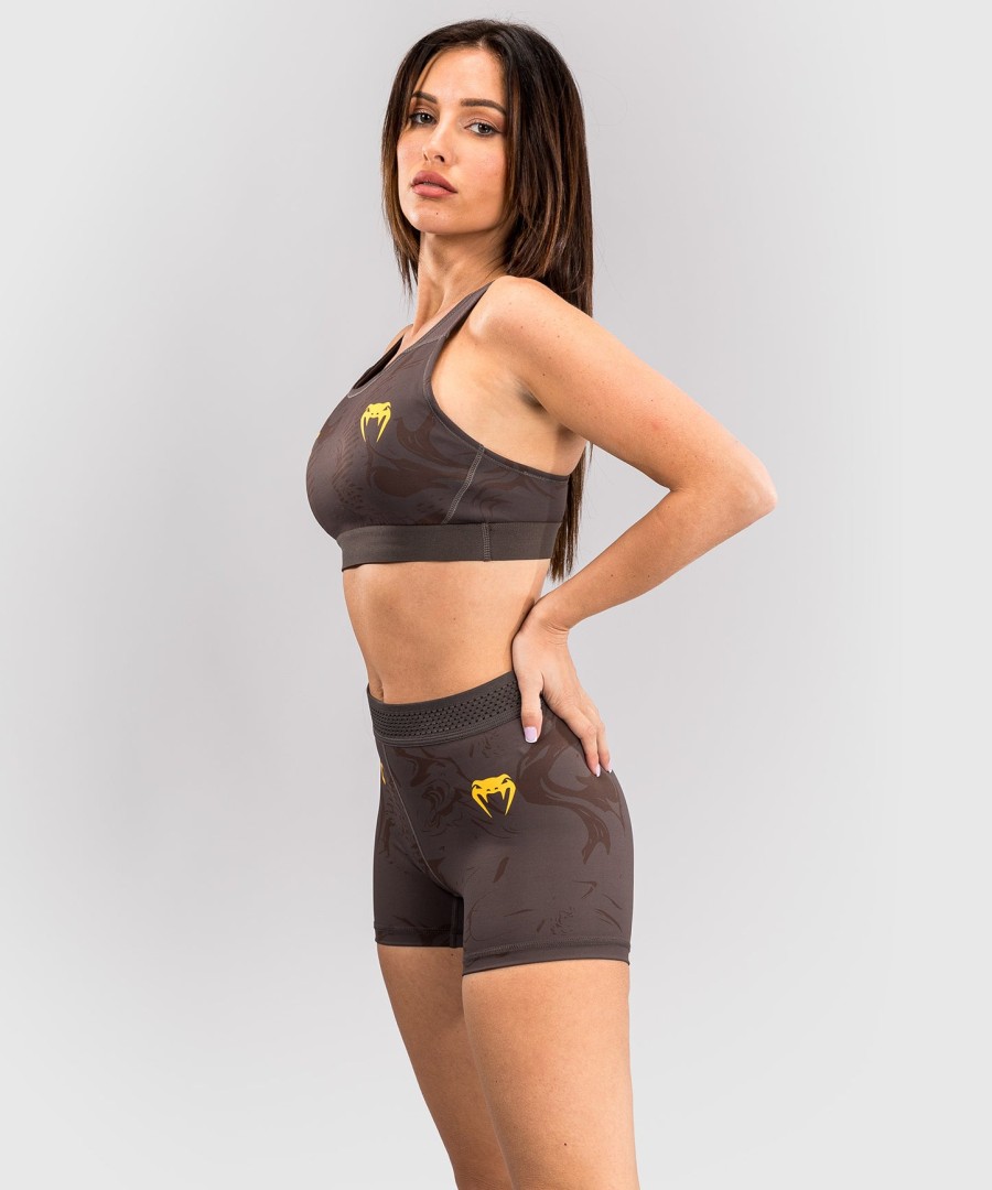 ufc fusion by venum fight week dame vale tudo shorts - jordbrun