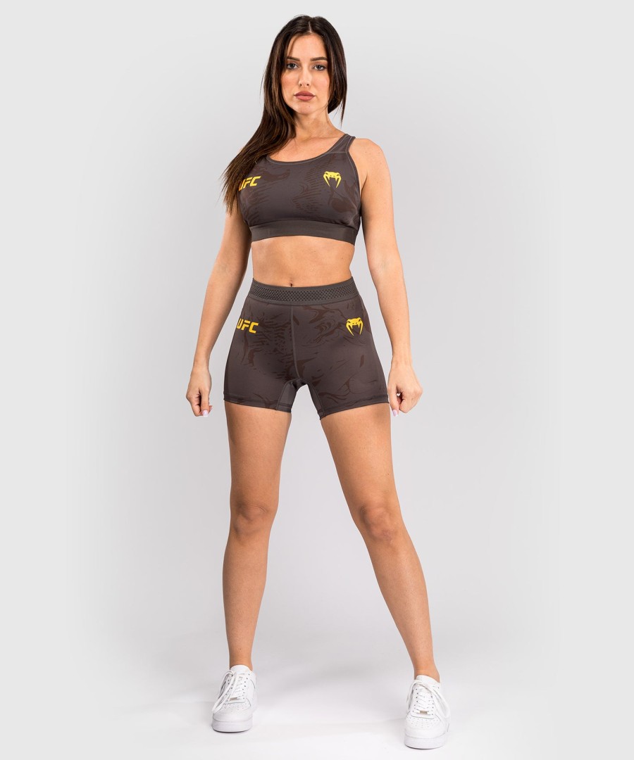 ufc fusion by venum fight week dame vale tudo shorts - jordbrun