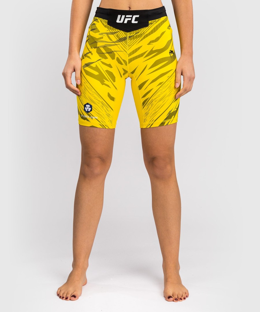 ufc fusion by venum authentic fight night dame vale tudo short - lang pasform - gul