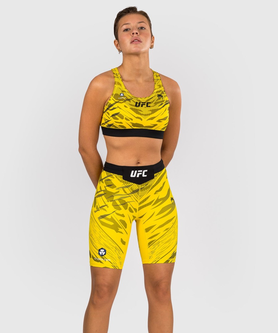 ufc fusion by venum authentic fight night dame vale tudo short - lang pasform - gul