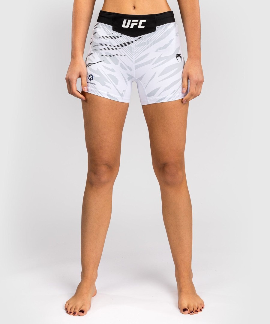 ufc fusion by venum authentic fight night dame vale tudo shorts - kort pasform - hvid