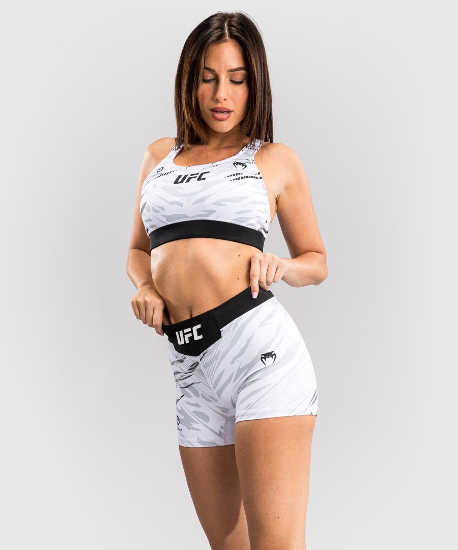 ufc fusion by venum authentic fight night dame vale tudo shorts - kort pasform - hvid