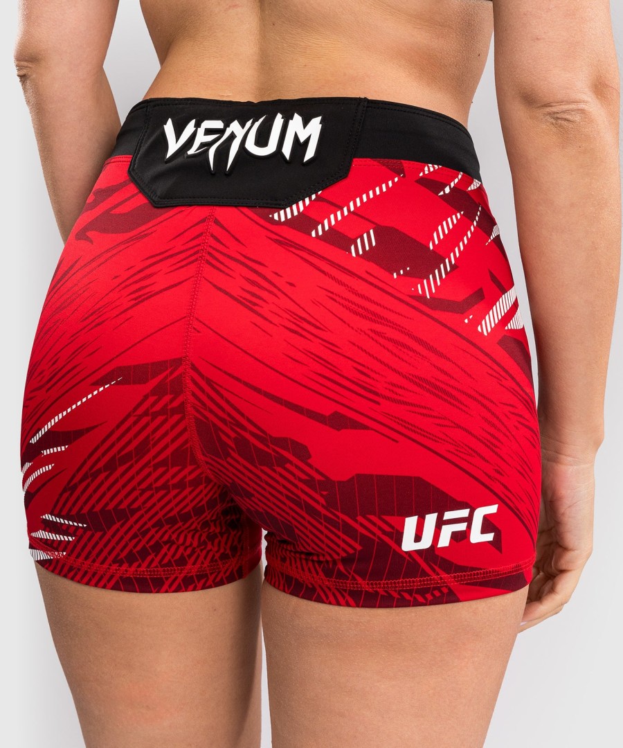 ufc fusion by venum authentic fight night dame vale tudo shorts - kort pasform - rød