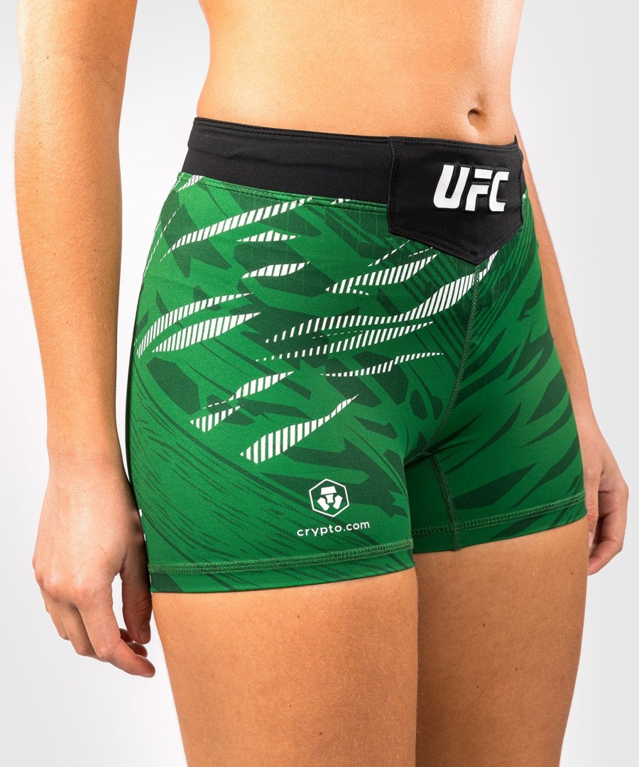 ufc fusion by venum authentic fight night dame vale tudo shorts - kort pasform - grøn