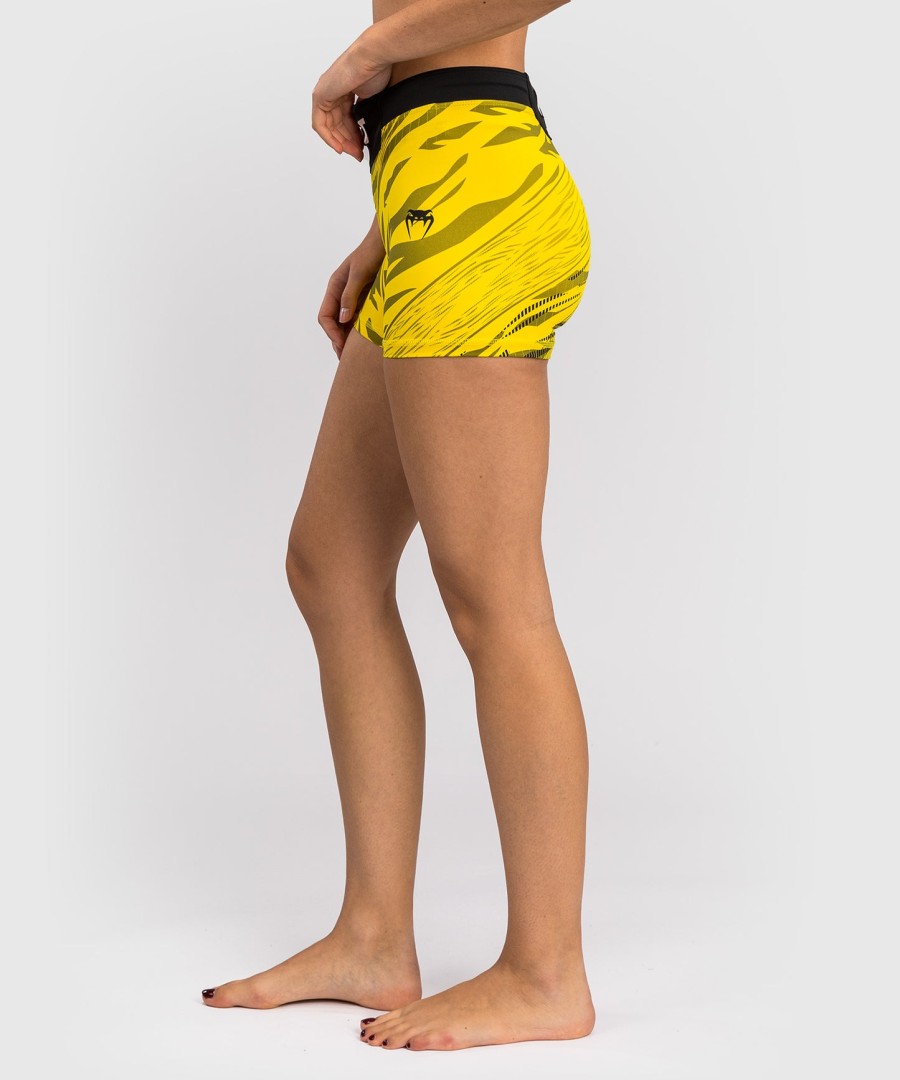 ufc fusion by venum authentic fight night dame vale tudo shorts - kort pasform - gul