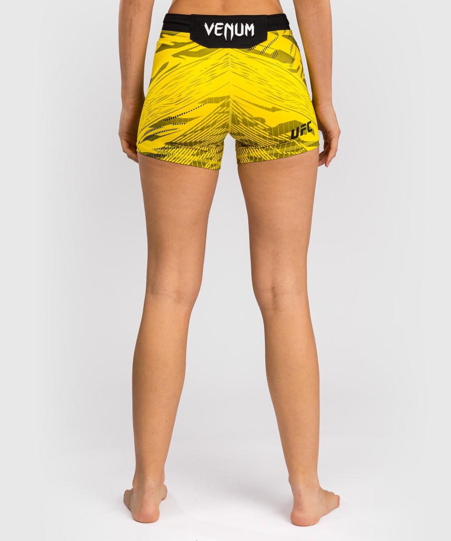 ufc fusion by venum authentic fight night dame vale tudo shorts - kort pasform - gul