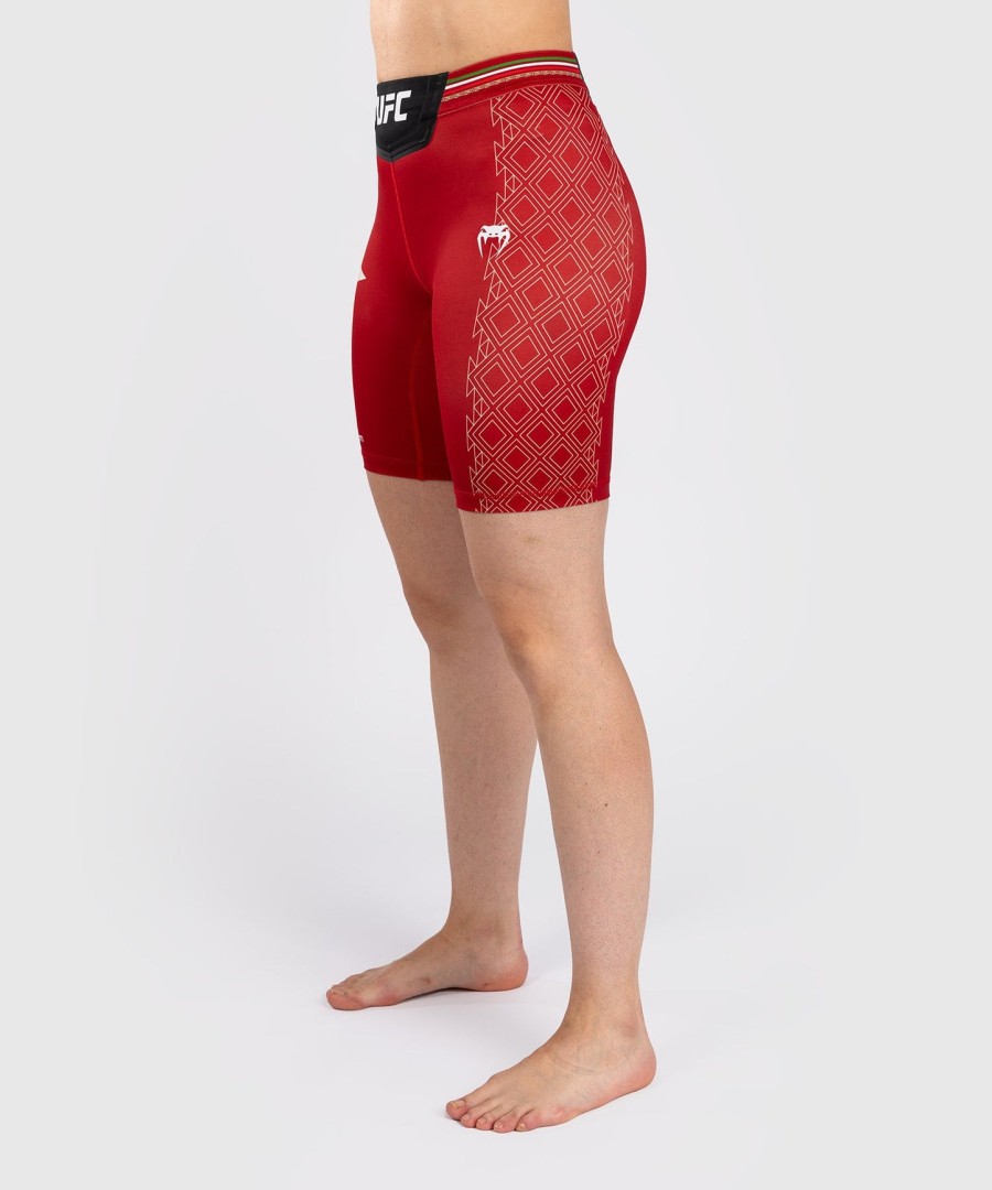 noche ufc by venum authentic fight night dame vale tudo short - lang pasform - rød