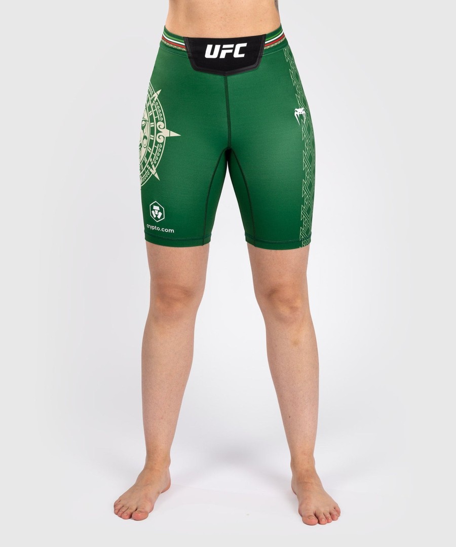 noche ufc by venum authentic fight night dame vale tudo short - lang fit - grøn