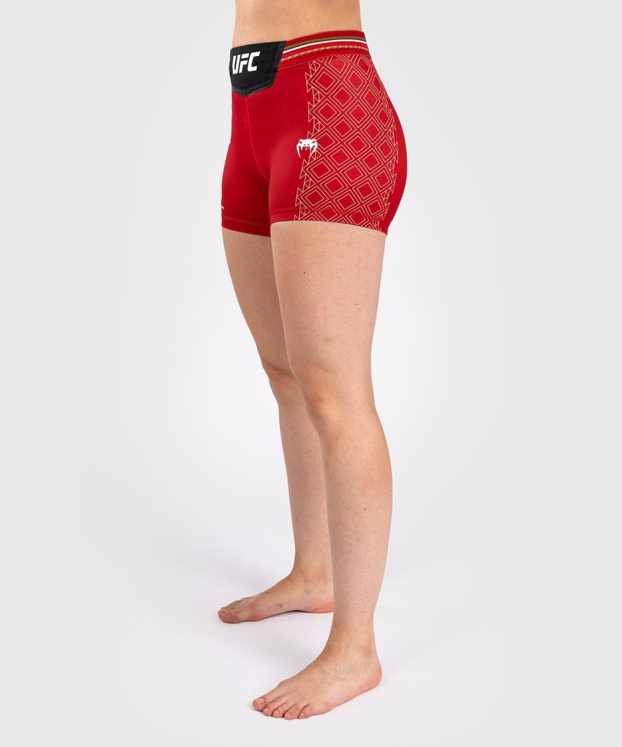 noche ufc by venum authentic fight night women vale tudo short - kort pasform - rød