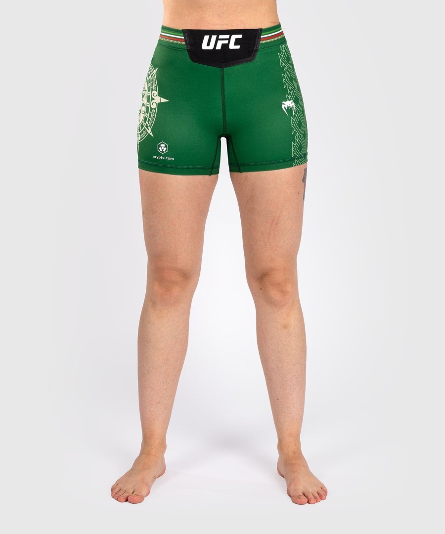 noche ufc by venum authentic fight night women vale tudo short - kort pasform - grøn