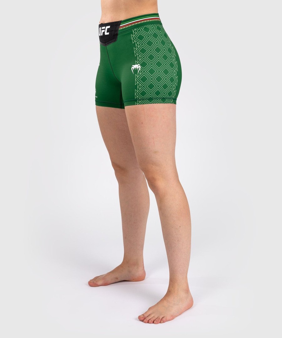 noche ufc by venum authentic fight night women vale tudo short - kort pasform - grøn