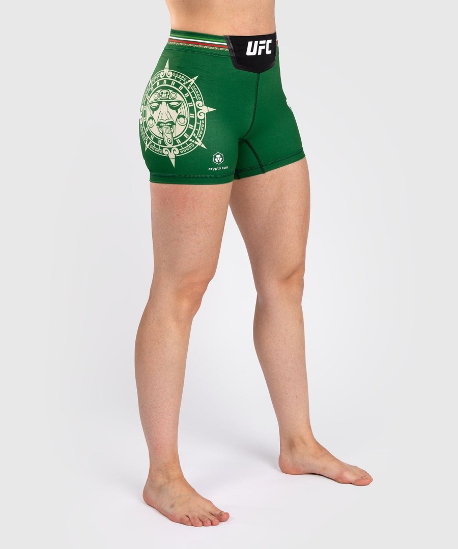noche ufc by venum authentic fight night women vale tudo short - kort pasform - grøn