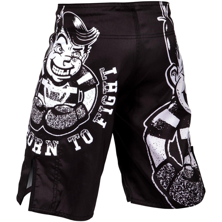 venum born to fight børne kampshorts - sorthvid