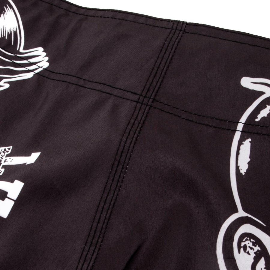 venum born to fight børne kampshorts - sorthvid