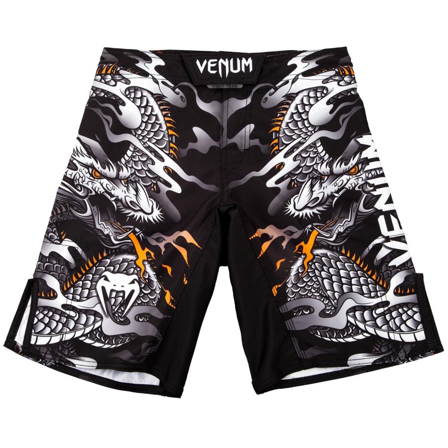 venum dragon flight børne kampshorts - sorthvid