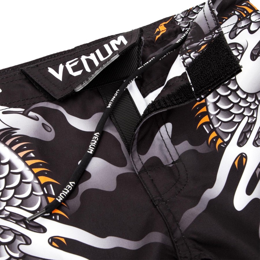 venum dragon flight børne kampshorts - sorthvid