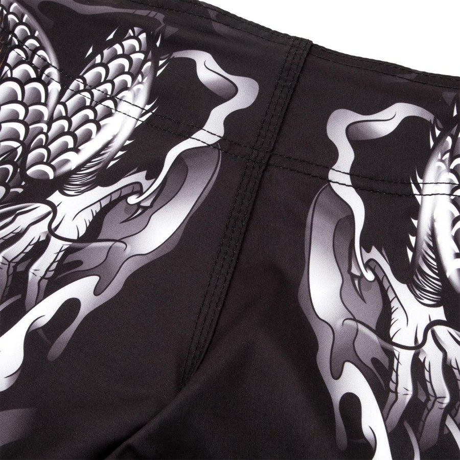 venum dragon flight børne kampshorts - sorthvid