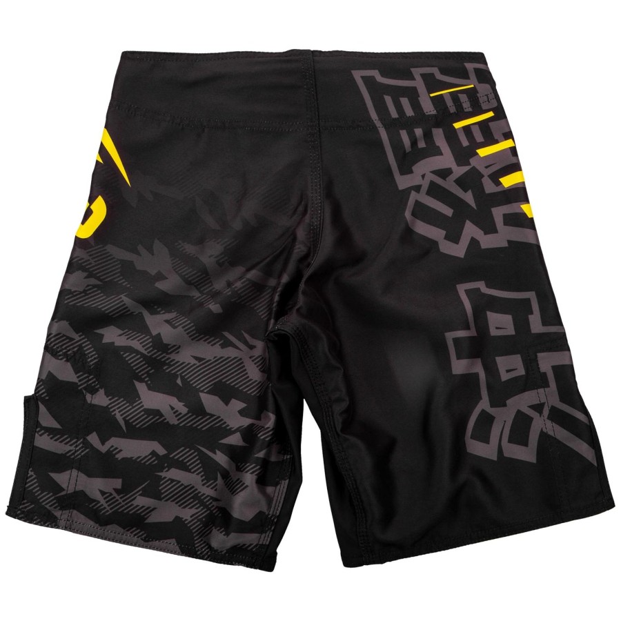 venum okinawa 2.0 børne kampshorts - sortgul - eksklusiv