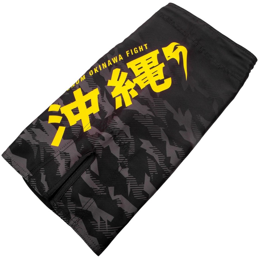 venum okinawa 2.0 børne kampshorts - sortgul - eksklusiv