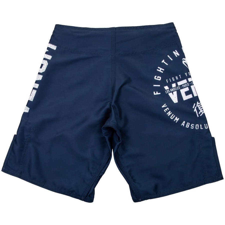 venum signature børne kampshorts - marineblå