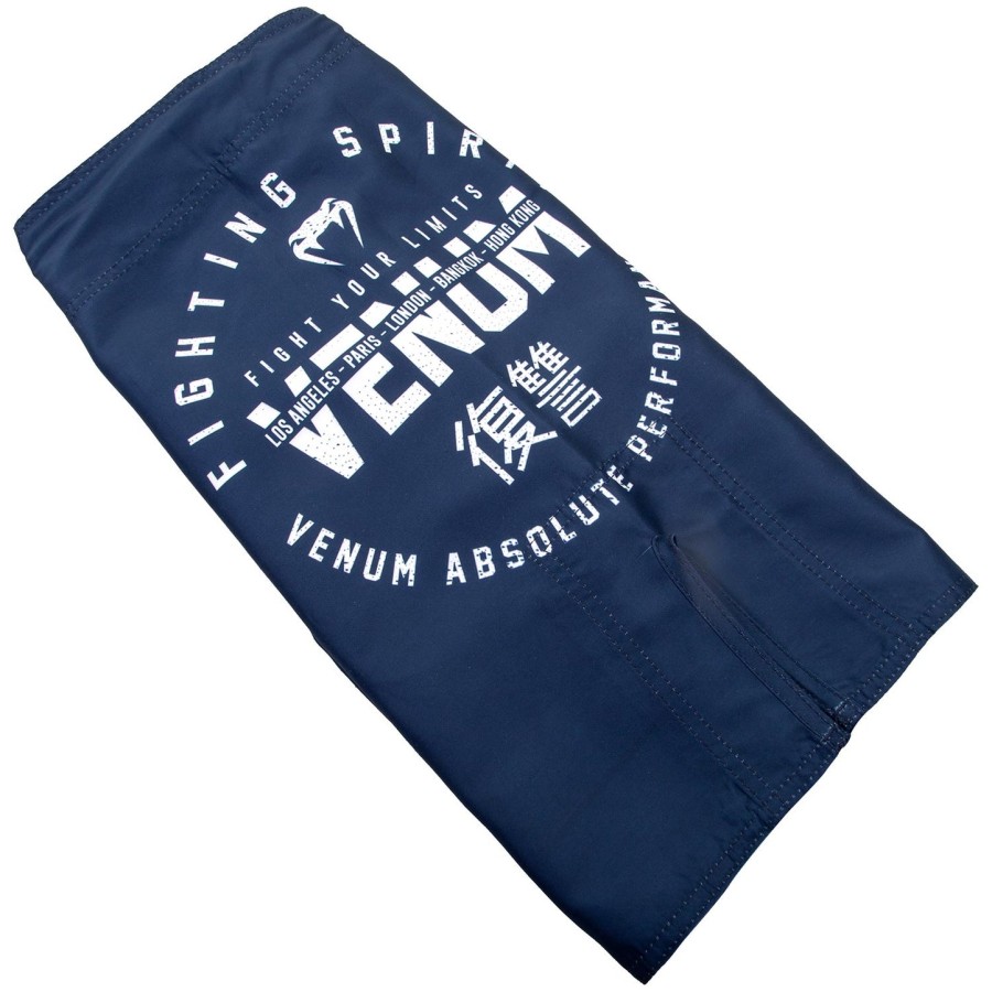 venum signature børne kampshorts - marineblå