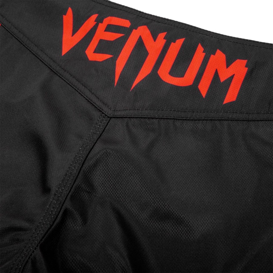 venum signature børne kampshorts - sortrød