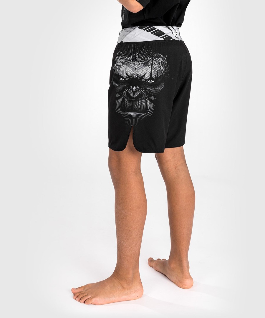 venum gorilla jungle børne kampshorts - sorthvid