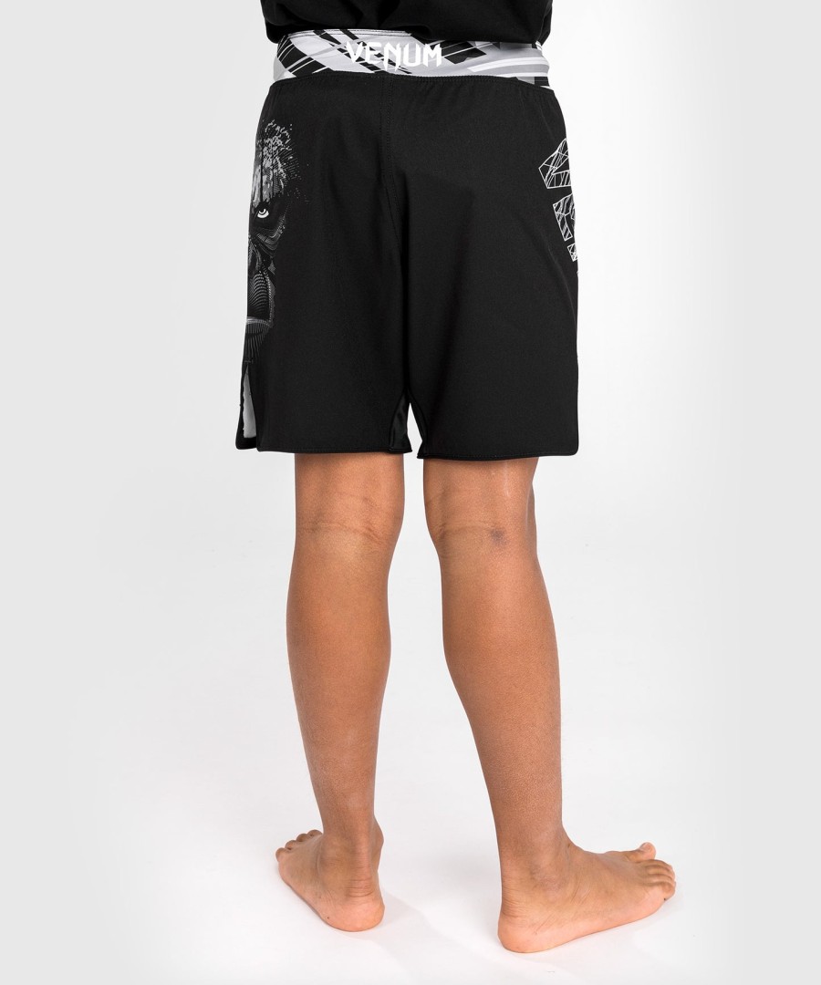 venum gorilla jungle børne kampshorts - sorthvid