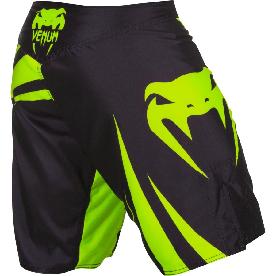 venum challenger kampshorts - sortneo gul