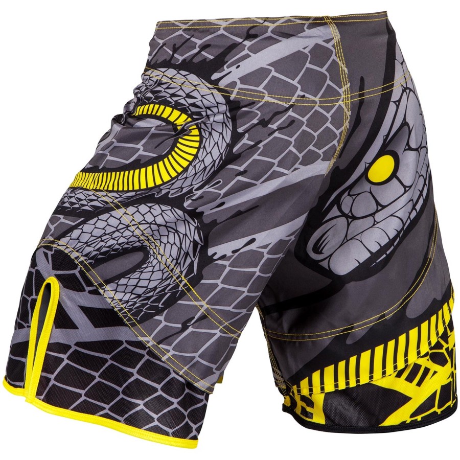 venum snaker fightshorts - sortgul