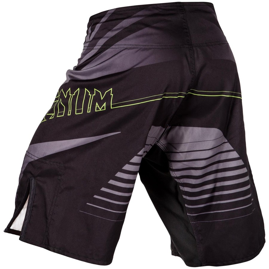 venum sharp 3.0 kampshorts - sortneo gul