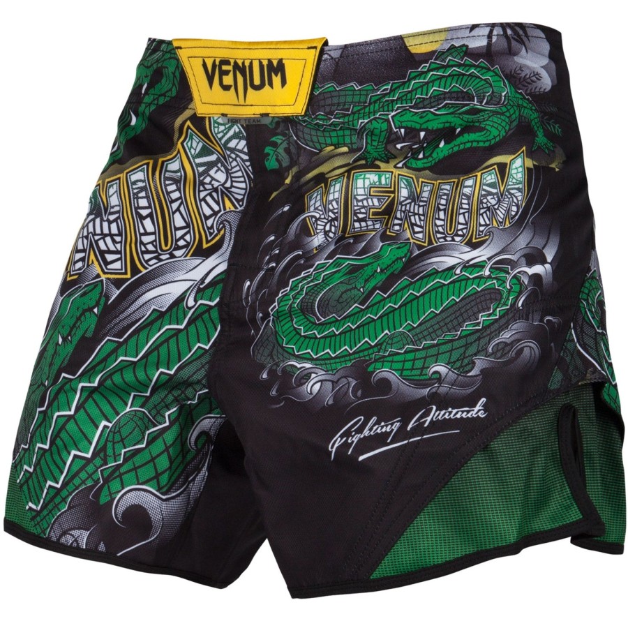 venum crocodile kampshorts - sortgrøn