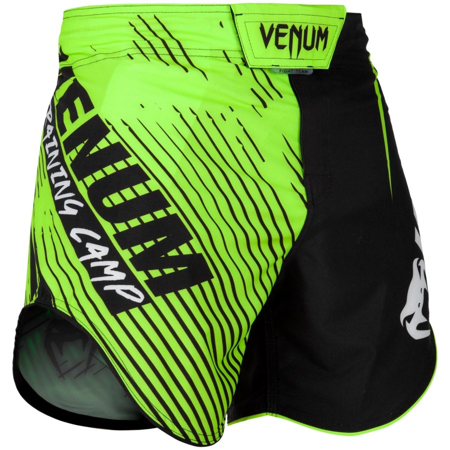 venum training camp 2.0 kampshorts - sortneo gul